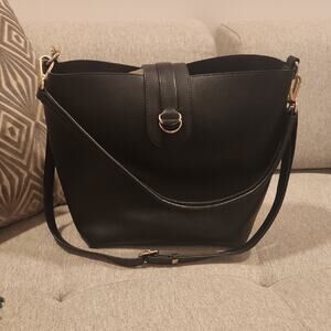 Rosemunde Copenhagen Tote B0208  Black Vegan Leather